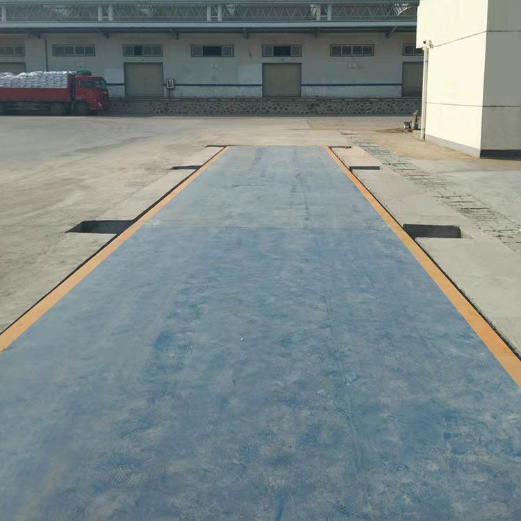 江蘇蘇州100噸地磅電子汽車衡客戶現場 江蘇蘇州100噸地磅電子汽車衡客戶現場